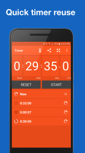 اسکرین شات برنامه Stopwatch and Timer 7