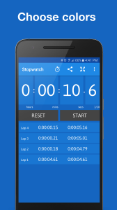 اسکرین شات 5 برنامه Multi Stopwatch and Timer Plus