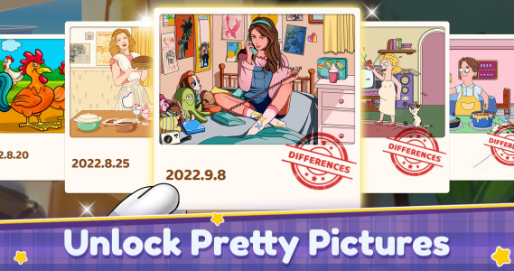 اسکرین شات 7 بازی Find Differences: Spot Fun