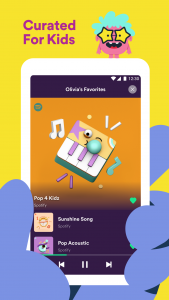 اسکرین شات 2 برنامه Spotify Kids