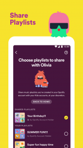 اسکرین شات 4 برنامه Spotify Kids