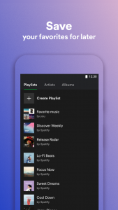 اسکرین شات برنامه Spotify Lite 4