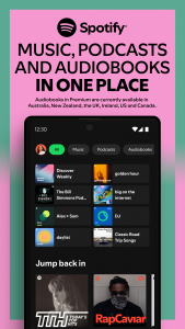 اسکرین شات برنامه موزیک اسپاتیفای (Spotify) 1