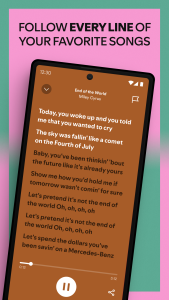 اسکرین شات 3 برنامه موزیک اسپاتیفای (Spotify)