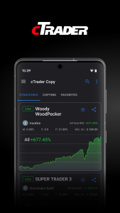 اسکرین شات برنامه cTrader: Trading Forex, Stocks 3