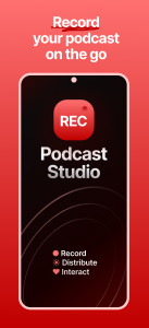 اسکرین شات برنامه Podcast Studio 1