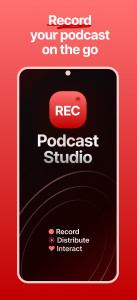 اسکرین شات 1 برنامه Podcast Studio