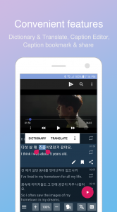 اسکرین شات برنامه LingoTube  dual caption player 6