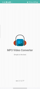 اسکرین شات برنامه MP3 Video Converter 1
