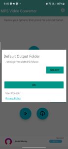 اسکرین شات 4 برنامه MP3 Video Converter