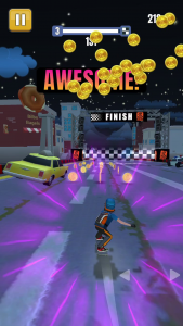 اسکرین شات 2 بازی Faily Skater Street Racer