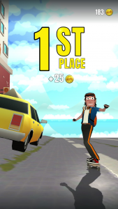 اسکرین شات 5 بازی Faily Skater Street Racer