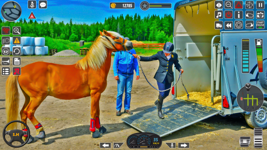 اسکرین شات بازی US Truck Driving Animal games 3