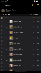 اسکرین شات 3 برنامه FINAL FANTASY XIV Companion