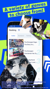 اسکرین شات 4 برنامه Manga UP!