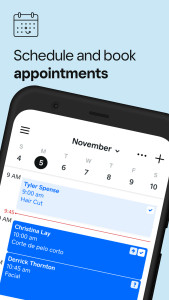 اسکرین شات 2 برنامه Square Appointments: Scheduler