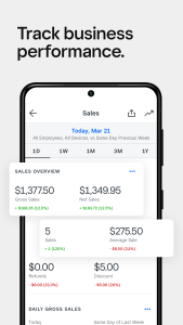 اسکرین شات 6 برنامه Square Point of Sale: Payment
