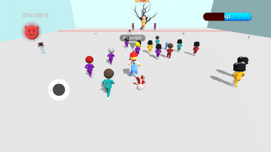 اسکرین شات بازی The Squid Battle Game 3D 3