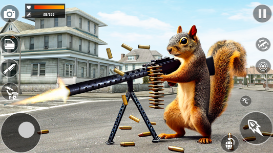 اسکرین شات 8 بازی Squirrel Family 3D Gun Master