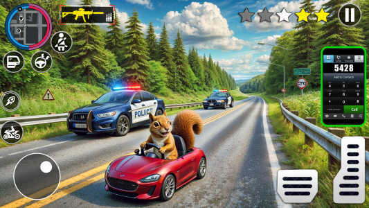 اسکرین شات 2 بازی Squirrel Family 3D Gun Master