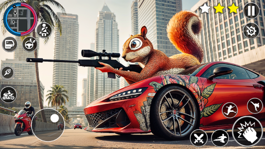 اسکرین شات بازی Squirrel Family 3D Gun Master 3