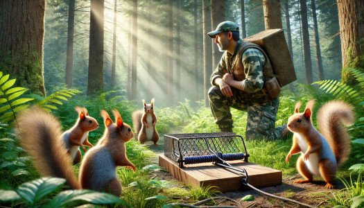 اسکرین شات 3 بازی Squirrel Family 3D Gun Master
