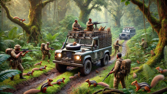 اسکرین شات 5 بازی Squirrel Family 3D Gun Master