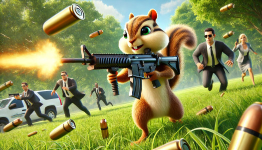 اسکرین شات 2 بازی Squirrel Family 3D Gun Master
