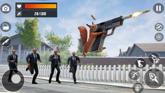 اسکرین شات 7 بازی Squirrel Family 3D Gun Master