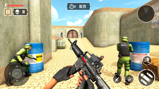 اسکرین شات برنامه FPS Counter Shooting Strike 3