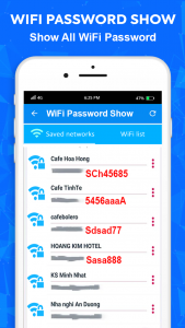 اسکرین شات برنامه Wifi Password Show Master key 1