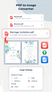 اسکرین شات برنامه JPG to PDF Converter, PDFTools 3
