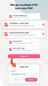 اسکرین شات برنامه JPG to PDF Converter, PDFTools 4