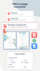 اسکرین شات 3 برنامه JPG to PDF Converter, PDFTools