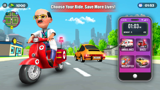 اسکرین شات 1 بازی Mobile Doctor Dream Hospital