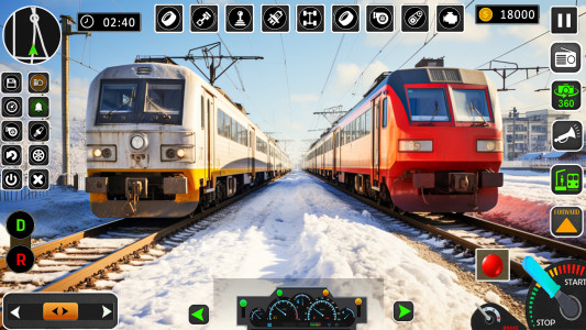 اسکرین شات 3 بازی City Train Simulator Games 3D