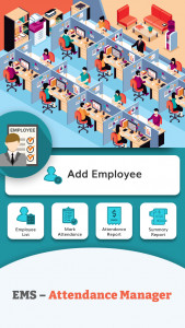 اسکرین شات برنامه EMS – Attendance Manager 1