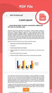 اسکرین شات برنامه Docs Reader - All File Viewer 4