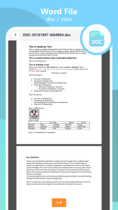 اسکرین شات 5 برنامه Docs Reader - All File Viewer