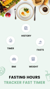 اسکرین شات 1 برنامه Intermittent Fasting Tracker