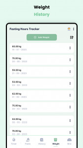 اسکرین شات برنامه Intermittent Fasting Tracker 8
