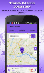 اسکرین شات برنامه Mobile Number Locator 1