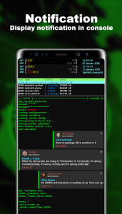 اسکرین شات برنامه Geek Launcher -- Aris Hacker Theme 2