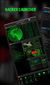 اسکرین شات برنامه Hacker Launcher 1