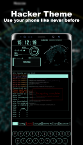 اسکرین شات برنامه Hacker Theme Launcher 1