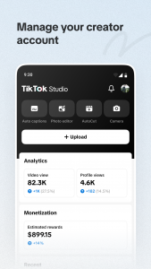 اسکرین شات برنامه TikTok Studio 2