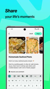 اسکرین شات 3 برنامه TikTok Notes