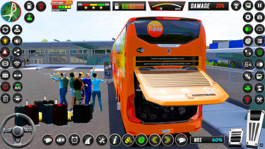 اسکرین شات بازی US Bus Driving Games 3D 1