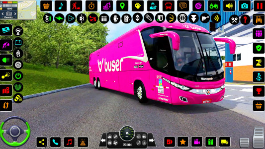 اسکرین شات بازی US Bus Driving Games 3D 4