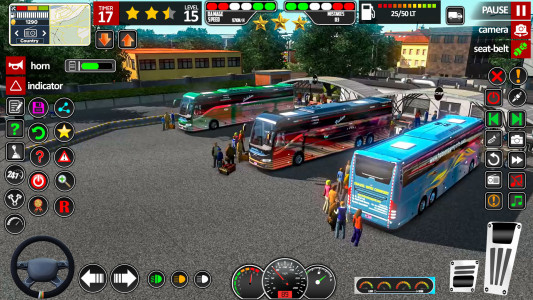 اسکرین شات بازی US Bus Driving Games 3D 1